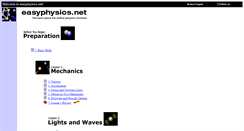 Desktop Screenshot of easyphysics.net